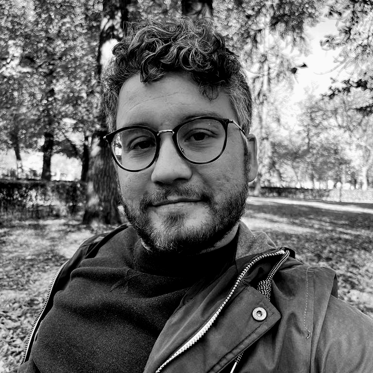 Ricardo Vega headshot in black & white