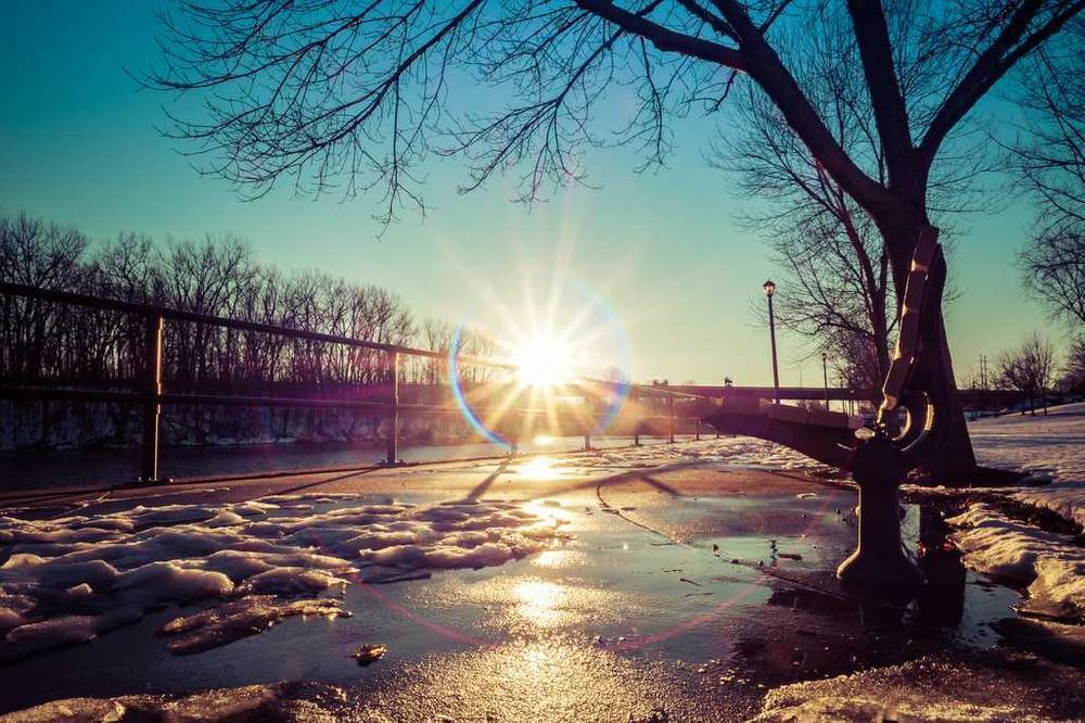 Anochecer de Invierno.